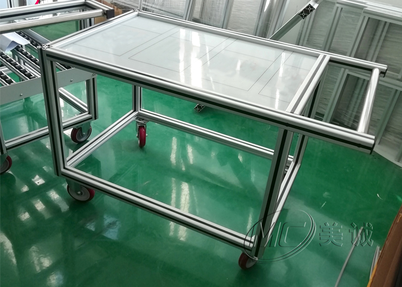 鋁型材小車(chē)成品，離不開(kāi)模型圖的幫助