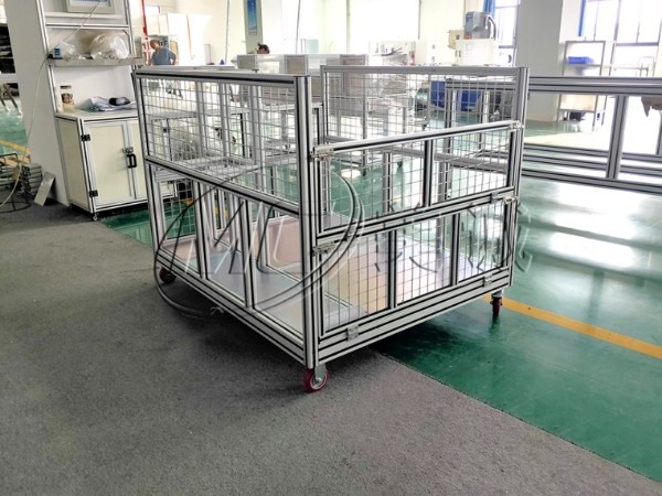 6月中旬上新！鋁合金周轉車(chē)來(lái)一組