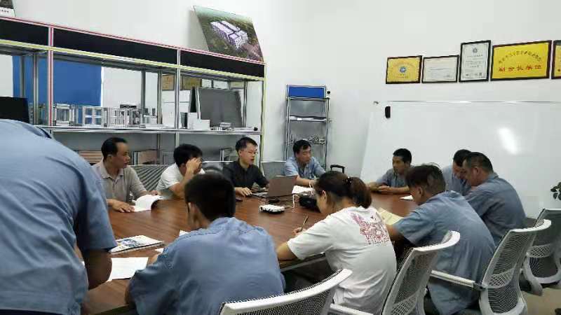 南京美誠鋁業(yè)2019年第三季度安全生產(chǎn)教育培訓2
